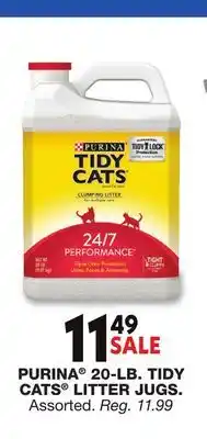 Blain's Farm & Fleet PURINA 20-LB. TIDY CATS LITTER JUGS offer