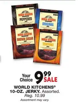 Blain's Farm & Fleet WORLD KITCHENS 10-OZ. JERKY offer