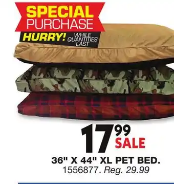 Blain's Farm & Fleet 36 X 44 XL PET BED offer