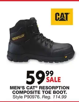 Blain's Farm & Fleet MEN'S CAT RESORPTION COMPOSITE TOE BOOT offer