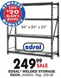 Blain's Farm & Fleet EDSAL WELDED STORAGE RACK offer