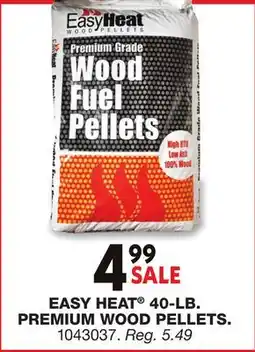 Blain's Farm & Fleet EASY HEAT 40-LB. PREMIUM WOOD PELLETS offer