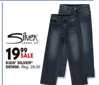 Blain's Farm & Fleet KIDS' SILVER DENIM offer