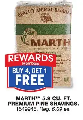 Blain's Farm & Fleet MARTH 5.9 CU. FT. PREMIUM PINE SHAVINGS offer