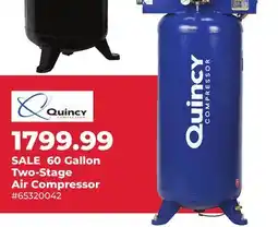 Runnings 60 Gallon Two-Stage Air Compressor offer