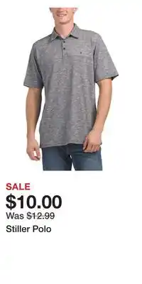 TJ Maxx Stiller Polo offer