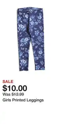 TJ Maxx Girls Printed Leggings offer