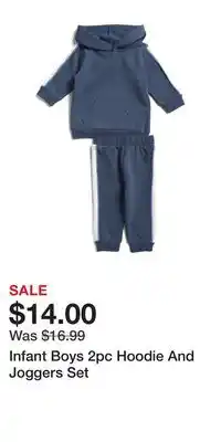 TJ Maxx Infant Boys 2pc Hoodie And Joggers Set offer