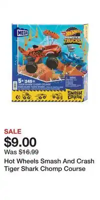 TJ Maxx Hot Wheels Smash And Crash Tiger Shark Chomp Course offer