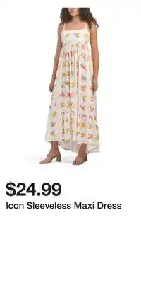 TJ Maxx Icon Sleeveless Maxi Dress offer