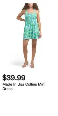 TJ Maxx Made In Usa Collins Mini Dress offer