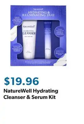 Sam's Club NatureWell Hydrating Cleanser & Serum Kit offer