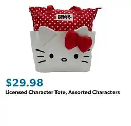 Sam's Club Licensed Character Tote, Assorted Characters offer