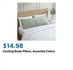 Sam's Club Cooling Body Pillow, Assorted Colors offer