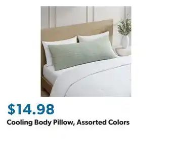 Sam's Club Cooling Body Pillow, Assorted Colors offer