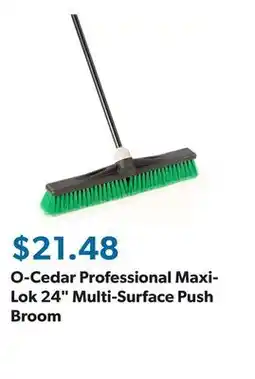 Sam's Club O-Cedar Professional Maxi-Lok 24 Multi-Surface Push Broom offer