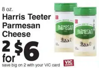 Harris Teeter Harris Teeter Parmesan Cheese offer