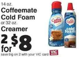 Harris Teeter Coffeemate Cold Foam offer