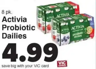 Harris Teeter Activia Probiotic Dailies offer