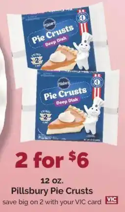 Harris Teeter Pillsbury Pie Crusts offer