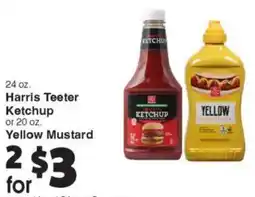 Harris Teeter Harris Teeter Ketchup offer