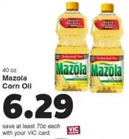 Harris Teeter Mazola Corn Oil offer