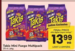 ACME Takis Mini Fuego Multipack offer