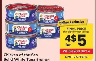 ACME Chicken of the Sea Solid White Tuna offer