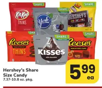 ACME Hershey's Share Size Candy offer