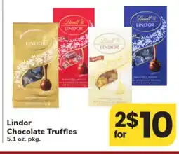 ACME Lindor Chocolate Truffles offer