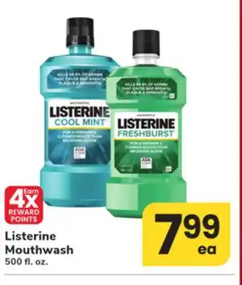 ACME Listerine Mouthwash offer