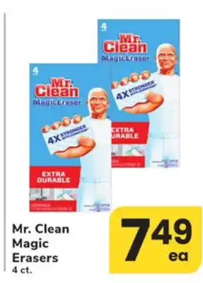 ACME Mr. Clean Magic Erasers offer