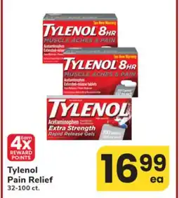 ACME Tylenol Pain Relief offer