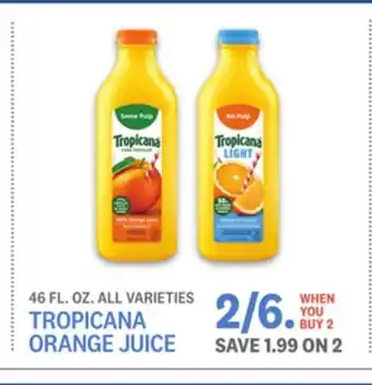 Kings Food Markets TROPICANA ORANGE JUICE offer