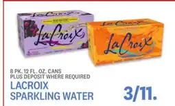 Kings Food Markets LACROIX SPARKLING WATER offer