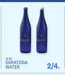 Kings Food Markets SARATOGA WATER offer