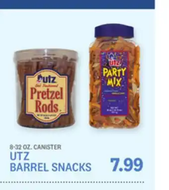 Kings Food Markets UTZ BARREL SNACKS offer