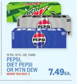 Kings Food Markets PEPSI, DIET PEPSI OR MTN DEW offer