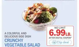 Kings Food Markets CRUNCHY VEGETABLE SALAD offer