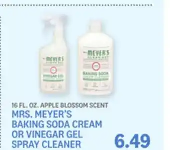 Kings Food Markets MRS. MEYER'S BAKING SODA CREAM OR VINEGAR GEL SPRAY CLEANER offer