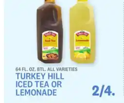 Kings Food Markets TURKEY HILL ICED TEA OR LEMONADE offer