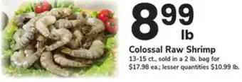 ACME Colossal Raw Shrimp offer