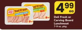 ACME Oscar Mayer Deli Fresh or Carving Board Lunchmeat offer