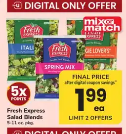 ACME Fresh Express Salad Blends offer