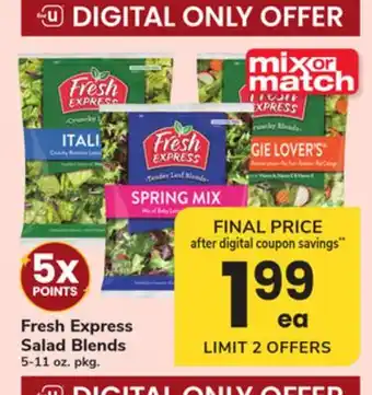 ACME Fresh Express Salad Blends offer