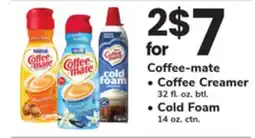 ACME Coffee-mate offer