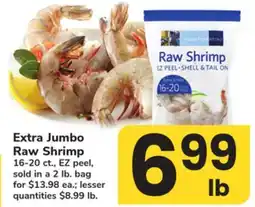 ACME Extra Jumbo Raw Shrimp offer