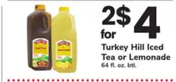 ACME Turkey Hill Iced Tea or Lemonade offer