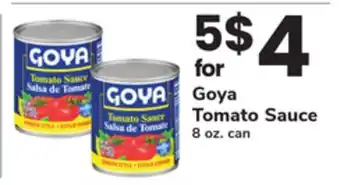 ACME Goya Tomato Sauce offer