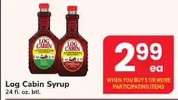 ACME Log Cabin Syrup offer